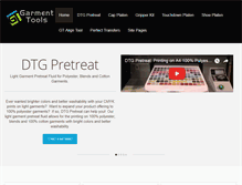 Tablet Screenshot of garmenttools.com